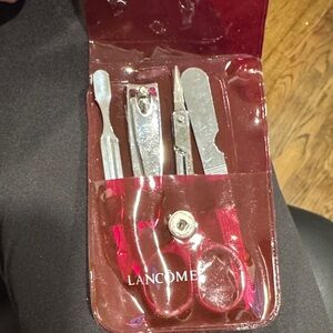 Lancome Red Manicure Set